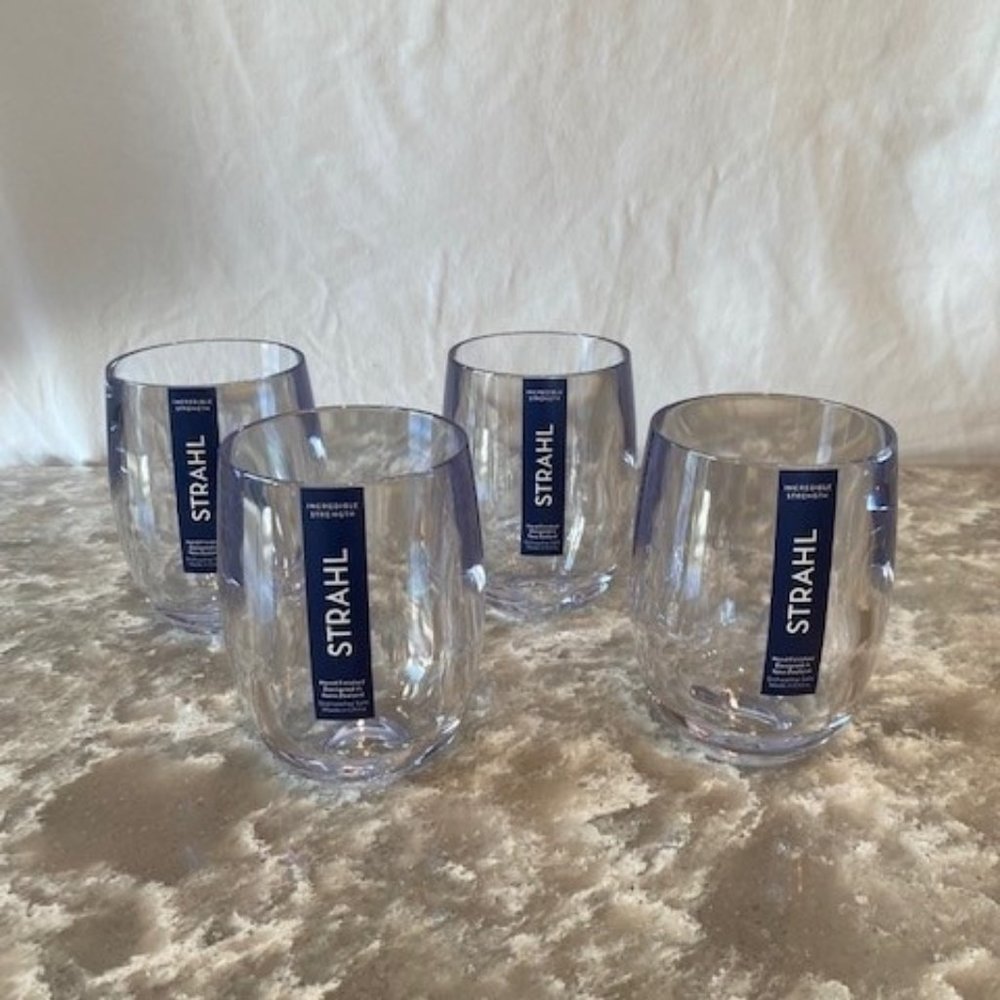 Small Stemless Wine Glass